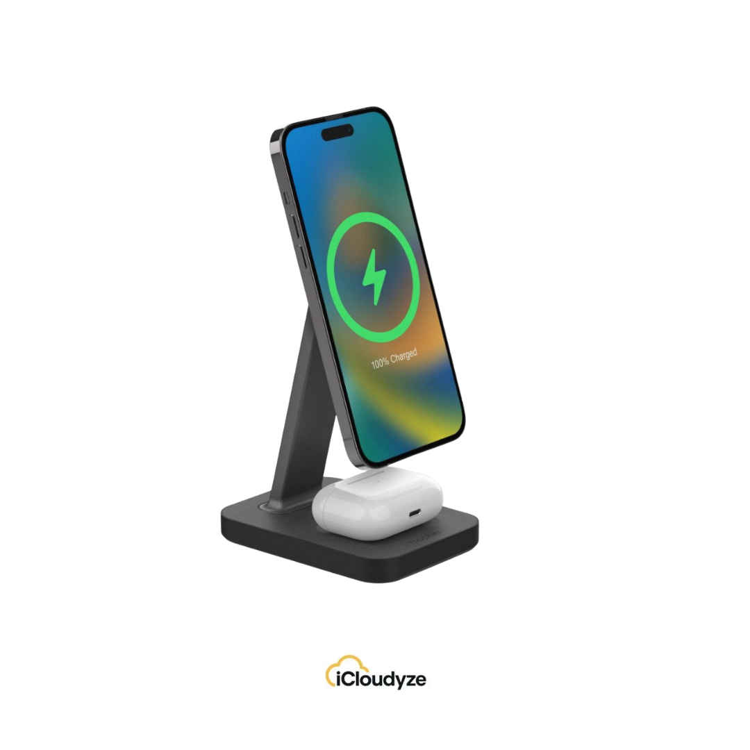 Base de carga Magnetica mophie – Wireless 2 en 1