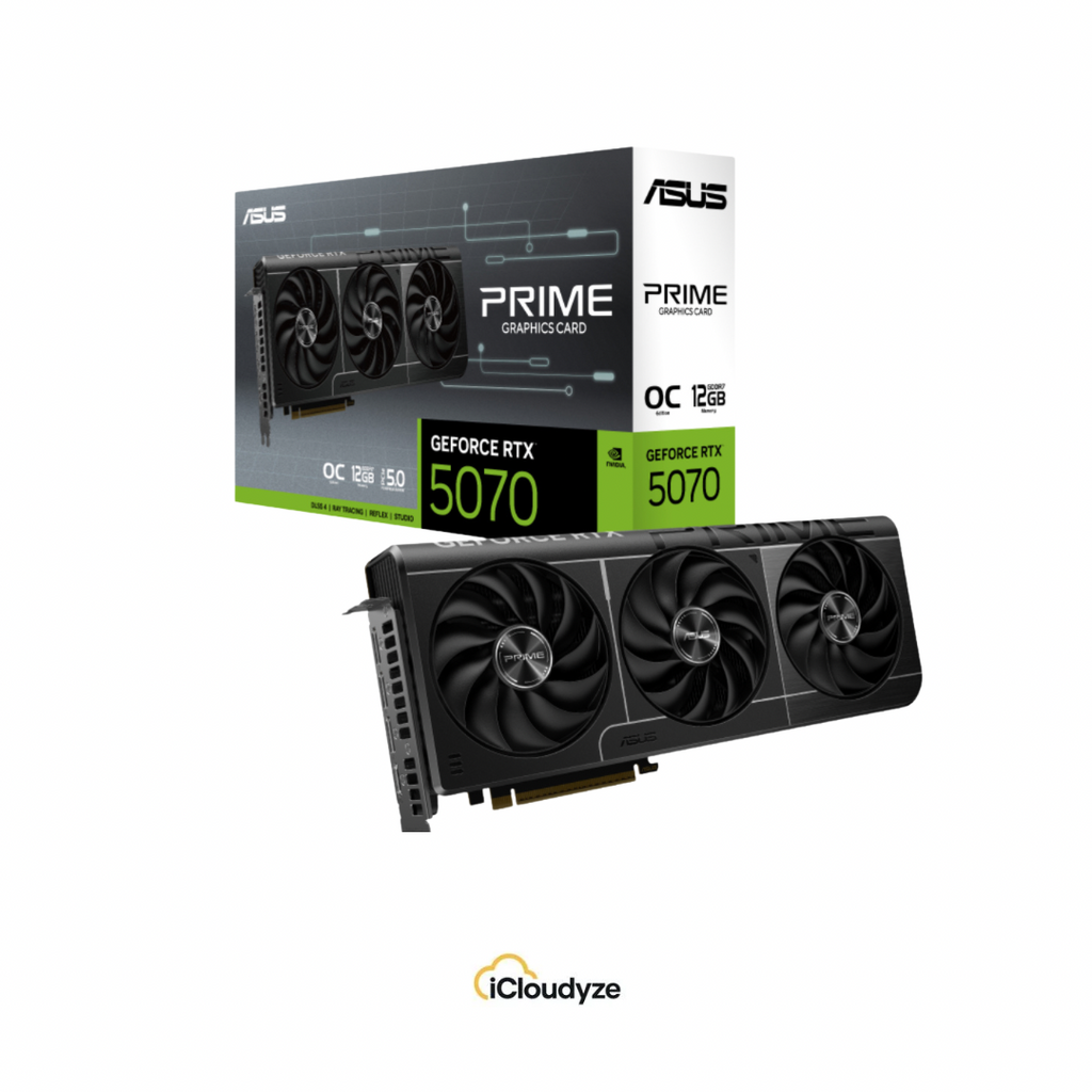 PLACA DE VIDEO ASUS RTX 5070
PRIME 12GB GDDR7 OC
